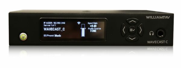 Williams WF T5C-00 WaveCAST single channel audio streaming over Wi-Fi - Williams AV