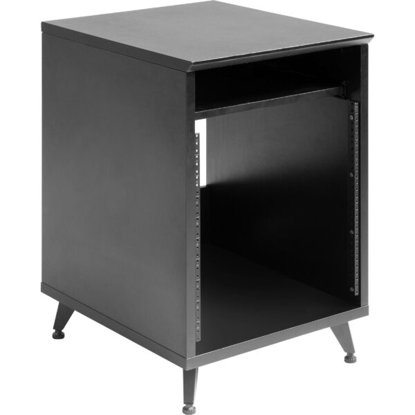 Gator Elite Furniture Series 10U Studio Rack Table (Black Finish) - Gator Cases, Inc.