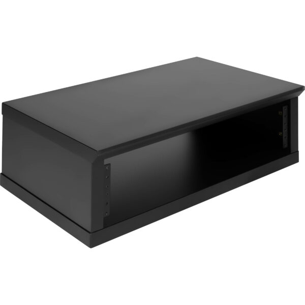 Gator Elite Furniture Series 2U Desktop Studio Rack In Standard (Black Finish) - Gator Cases, Inc.