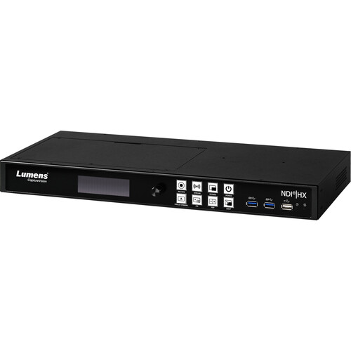 Lumens LC100N CaptureVision System 2-Channel HD Recorder/Processor/Encoder with NDI - Lumens