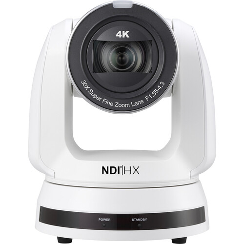 Lumens VC-A71SNW UHD 4K NDI/12G-SDI PTZ Camera (White) - Lumens