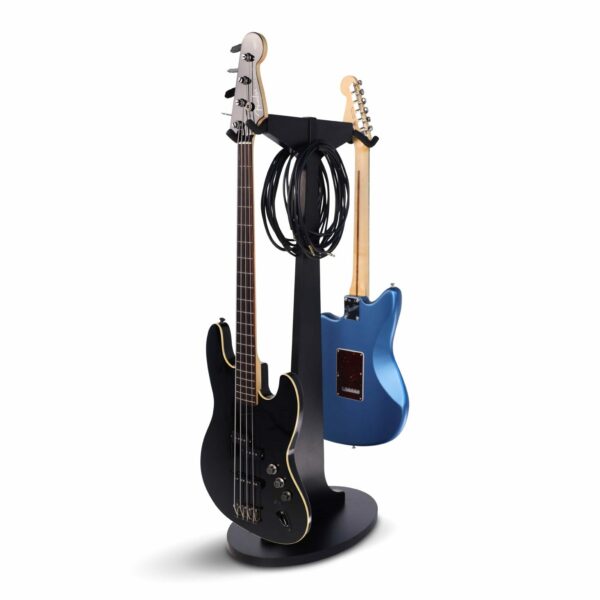 Gator GFW-ELITEGTRHNGSTD-2X-BLK Frameworks Elite Series Dual Hanging Guitar Stand in Black Finish - Gator Cases, Inc.
