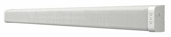 TOA Electronics AM-CF1W 3CU LENUBIO Integrated Audio Collaboration System With Built-In Array Microphone And Soundbar From meetingIO Series, White - TOA Electronics