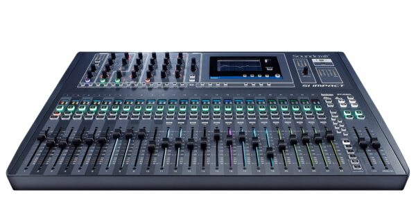 Soundcraft Si Impact 40-Input Digital Mixing Console and 32-In/32-Out USB Interface with iPad Control - Soundcraft