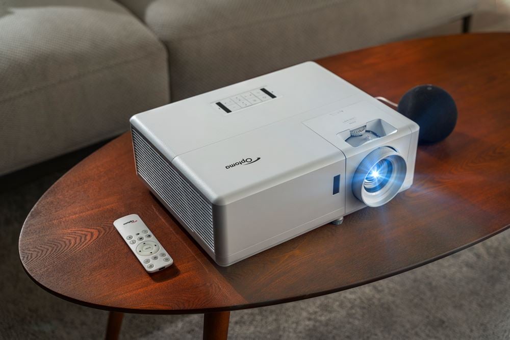 Introducing the Optoma UHZ50 Smart 4K UHD 3000 Lumens Laser Home Entertainment Projector -