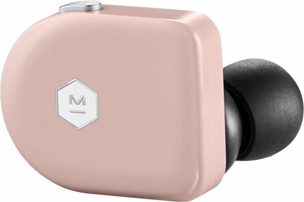 MASTER & DYNAMIC MW07 True Wireless Earphones Bluetooth Enabled Noise Isolating Earbuds Lightweight Quality Earbuds for Music Pink Coral MW07PC Refurbished - Segue