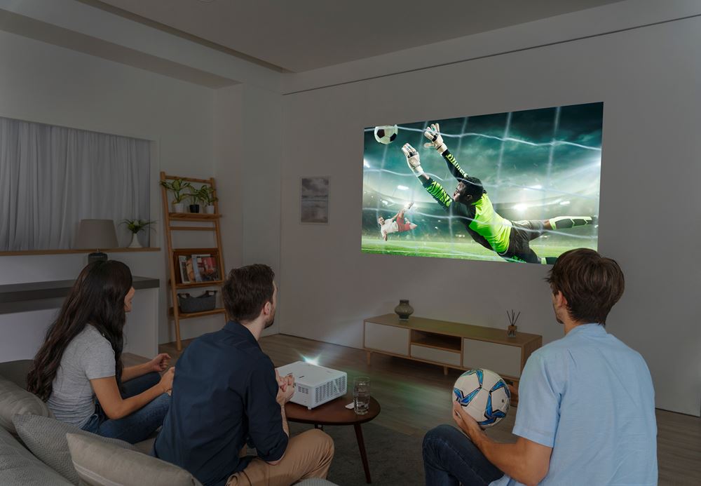 Introducing the Optoma UHZ50 Smart 4K UHD 3000 Lumens Laser Home Entertainment Projector -