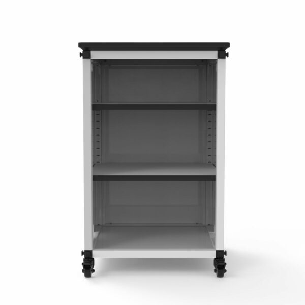 Luxor MBSCB01 Modular Classroom Bookshelf - Narrow Module with Casters and Tabletop - Luxor