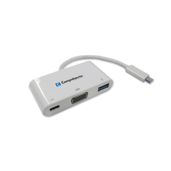 Comprehensive USB3C-VGAUSB3PD Type-C to VGA + USB3.0 + Power Delivery (PD) adapter - Comprehensive