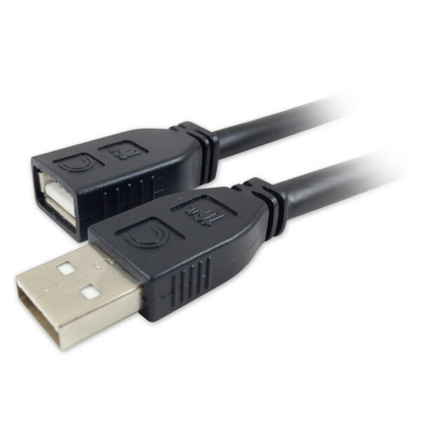 Comprehensive USB2-AMF-50PROAP Pro AV/IT Active Plenum USB A Male to A Female Cable 50ft - Comprehensive