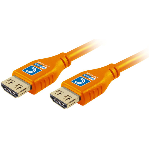 Comprehensive MHD18G-6PROORG MicroFlex Pro AV/IT Certified 4K60 18G High Speed HDMI Cable with ProGrip Deep Orange 6ft - Comprehensive
