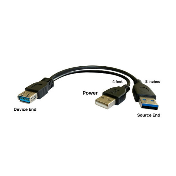 Comprehensive USB3-AMF-35PROAP Pro AV/IT Plenum Active USB 3.0 A Male to Female 35ft (Center Position) - Comprehensive