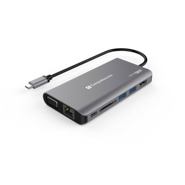 Comprehensive VDK-1140 VersaDock USB-C 4K Dual Display Docking Station with HDMI, VGA & Ethernet - Comprehensive