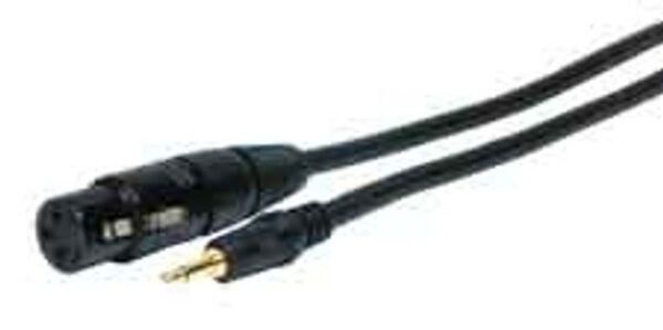 Comprehensive XLRJ-MP-6ST Standard Series XLR Jack to 3.5mm Mini Plug Audio Cable 6ft - Comprehensive
