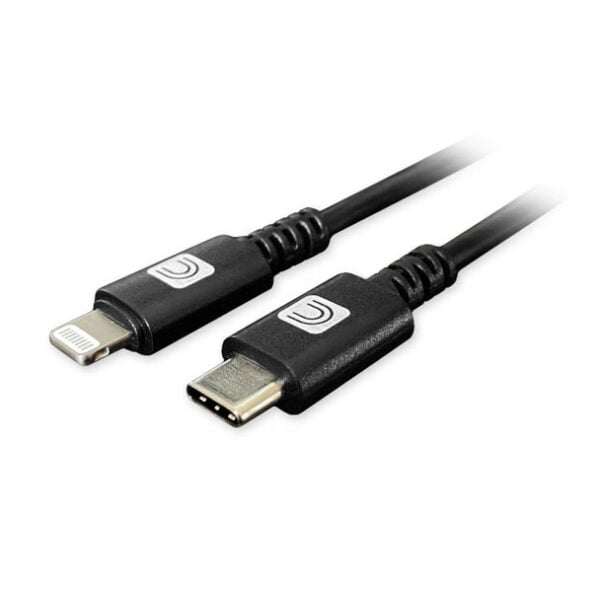 Comprehensive LTNG-USBC-6PROBLK Pro AV/IT Lightning Male to USB C Male Cable Black 6ft - Comprehensive