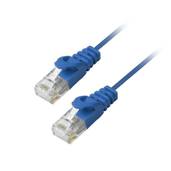 Comprehensive MCAT6-1PROBLU MicroFlex Pro AV/IT CAT6 Snagless Patch Cable Blue 1ft - Comprehensive