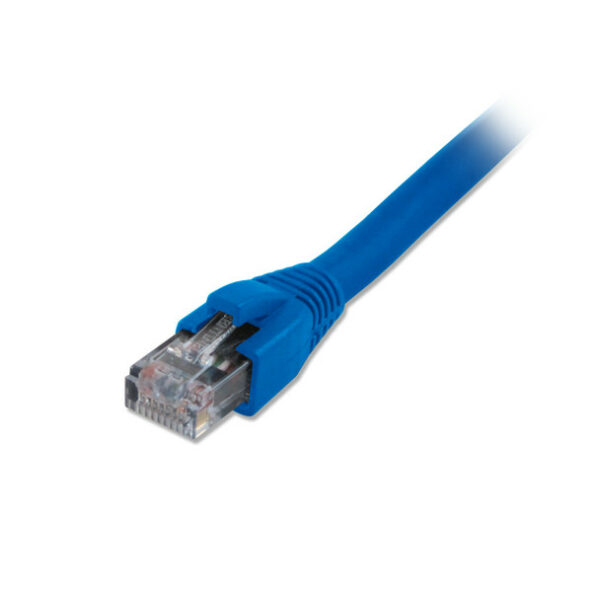 Comprehensive CAT6P-100BLU Plenum Cat6 550 Mhz RJ-45 Plug to Plug Cable 100ft Blue - Comprehensive