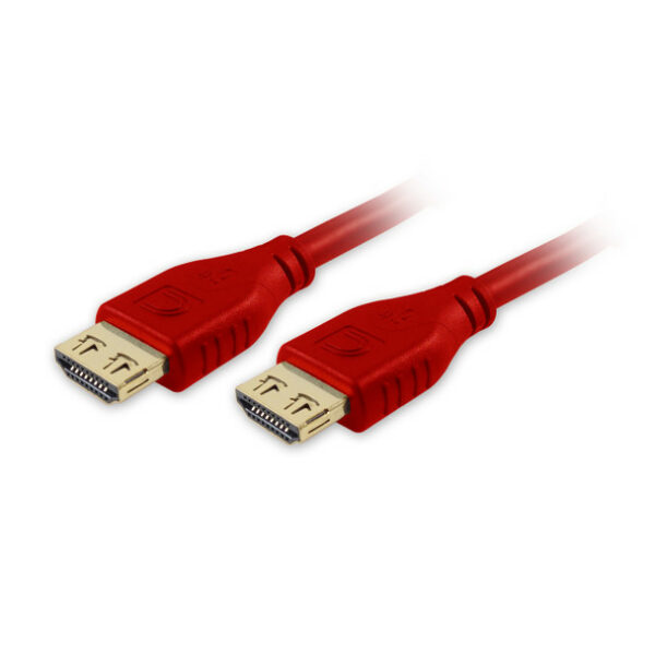 Comprehensive MHD-MHD-18INPRORED MicroFlex Pro AV/IT Integrator Series High Speed HDMI Cable with ProGrip Deep Red 1.5ft - Comprehensive