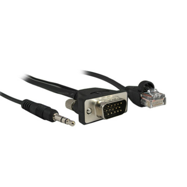 Comprehensive MVGA15P-P-10HR/AL Pro AV/IT Integrator Series Micro VGA Male to Male with Audio and LAN Cable 10ft - Comprehensive