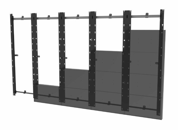 Peerless DS-LEDBHCH-7X7 Fixed Wall Mount for 7 x 7 Sony ZRD-CH/ZRD-BH Video Wall - Peerless