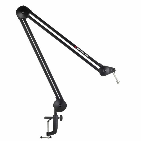 Nady DS-40 Stainless Steel, Surface-Mountable, Angle-Adjustable Boom Arm With Self-Locking Disk Joints - Nady