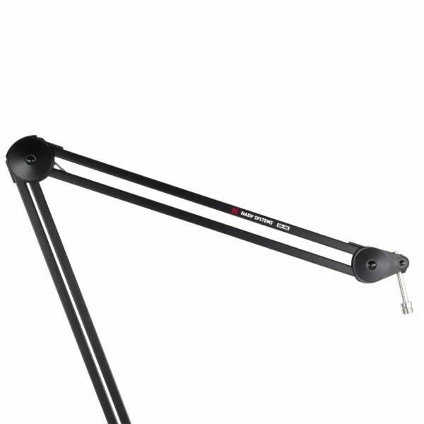 Nady DS-40 Stainless Steel, Surface-Mountable, Angle-Adjustable Boom Arm With Self-Locking Disk Joints - Nady