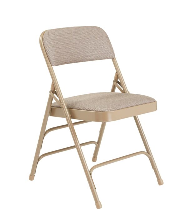 National Public Seating 2300 Series Fabric Folding Chair, Primary Color Beige, Included (qty.) 4, Seating Type Folding Chair, Model# 2301 - National Public Seating