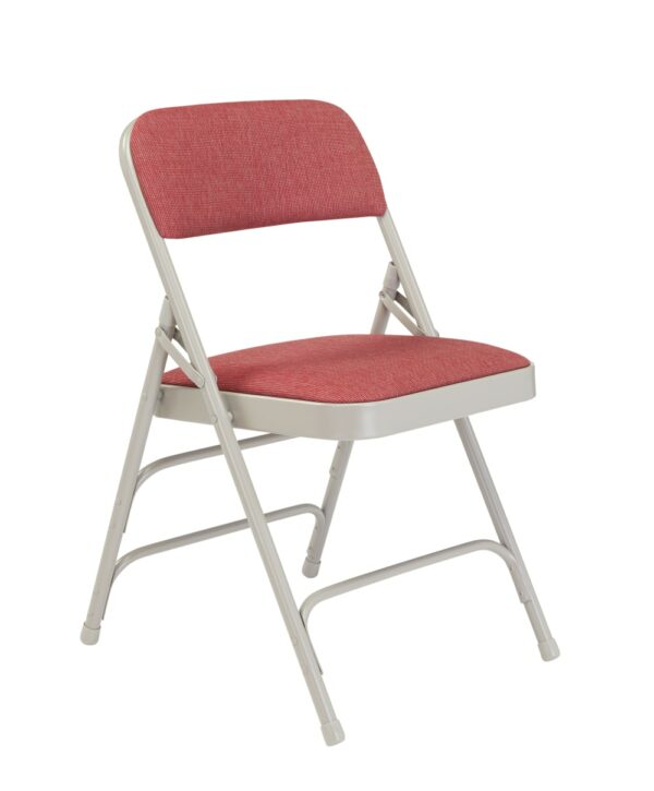 National Public Seating 2300 Series Fabric Folding Chair, Primary Color Burgundy, Included (qty.) 4, Seating Type Folding Chair, Model# 2308 - National Public Seating