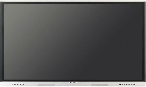 Elmo 7018 EL75R2HOL 75" Board Interactive Display 4K with Ultra HD Display, Wireless Screen Sharing, 20 Touch Points, Anti-Glare Screen, Direct Bonding Technology, EZ Controller, and OPS Slot - ELMO USA Corp.