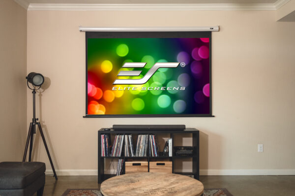 Elite Screens ELECTRIC110H2 Spectrum Electric Motorized Projector Screen w/ Multi Aspect Ratio Function 110" 16:9 to 73" 2.35:1, Home Theater 8K/4K Ultra HD Ready Projection - Elite Screens Inc.