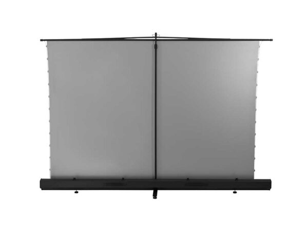 Elite Screens FT113UH-C4D ezCinema Tab-Tension CineGrey 4D® 113" 16:9, Manual Floor Pull Up Ceiling Ambient Light Rejecting Screen, Portable Home Theater Office Classroom Projection Screen with Carrying Bag - Elite Screens Inc.