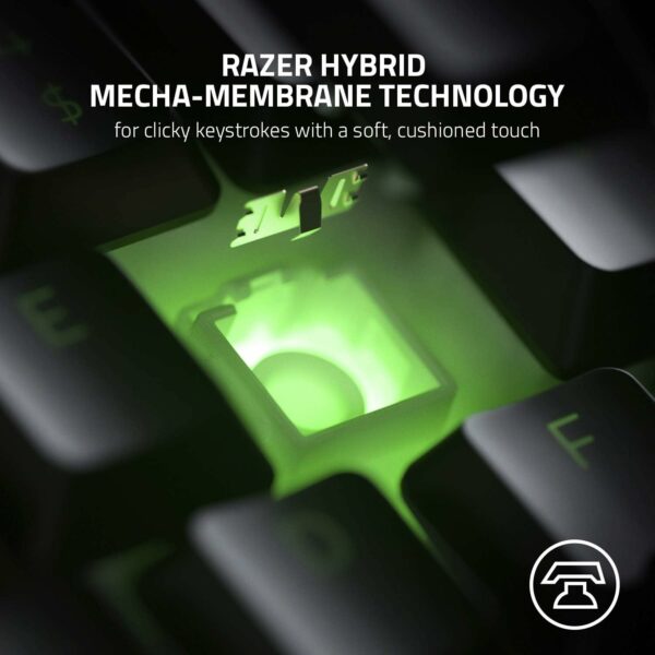 Razer Ornata V2 Gaming Keyboard Hybrid Mechanical Switches Refurbished - Razer