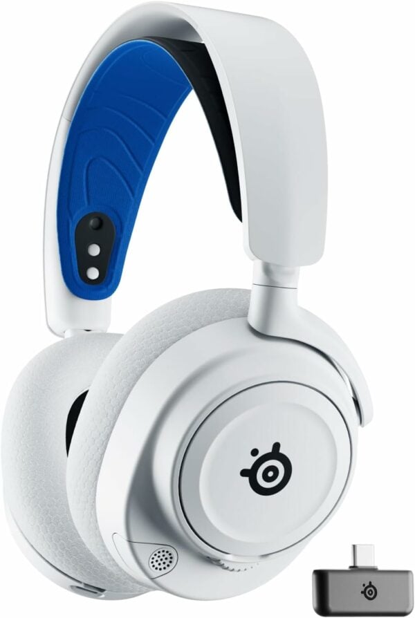 SteelSeries 61561 Arctis Nova 7P Wireless Gaming Headset for PS4/5 White Refurbished - SteelSeries