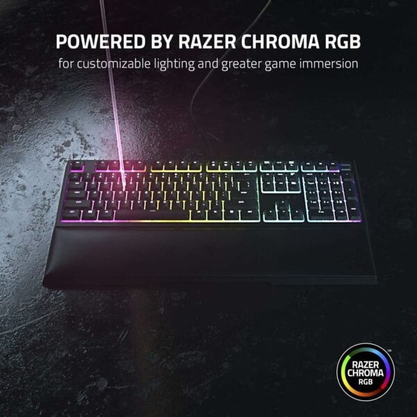 Razer Ornata V2 Gaming Keyboard Hybrid Mechanical Switches Refurbished - Razer