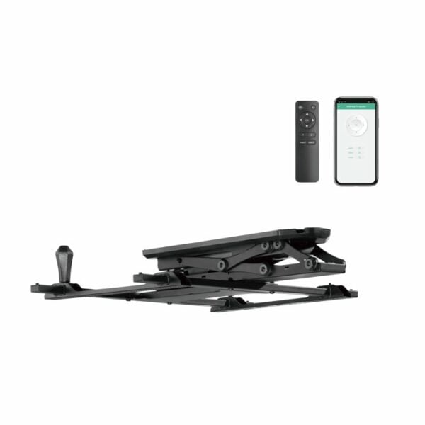 ProMounts Motorized Ceiling TV Mount for TVs 32" - 70" Up to 77 lbs with Smart App and Remote - Promounts