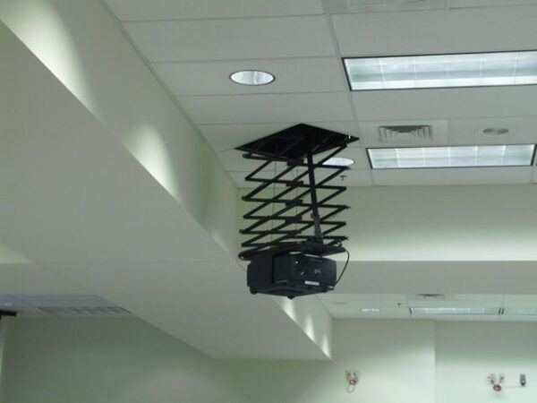 Display Devices DL3B-11-220V Ceiling Lift, 11 ft Lowering Distance, 160 lbs Weight Capacity - Display Devices, Inc.